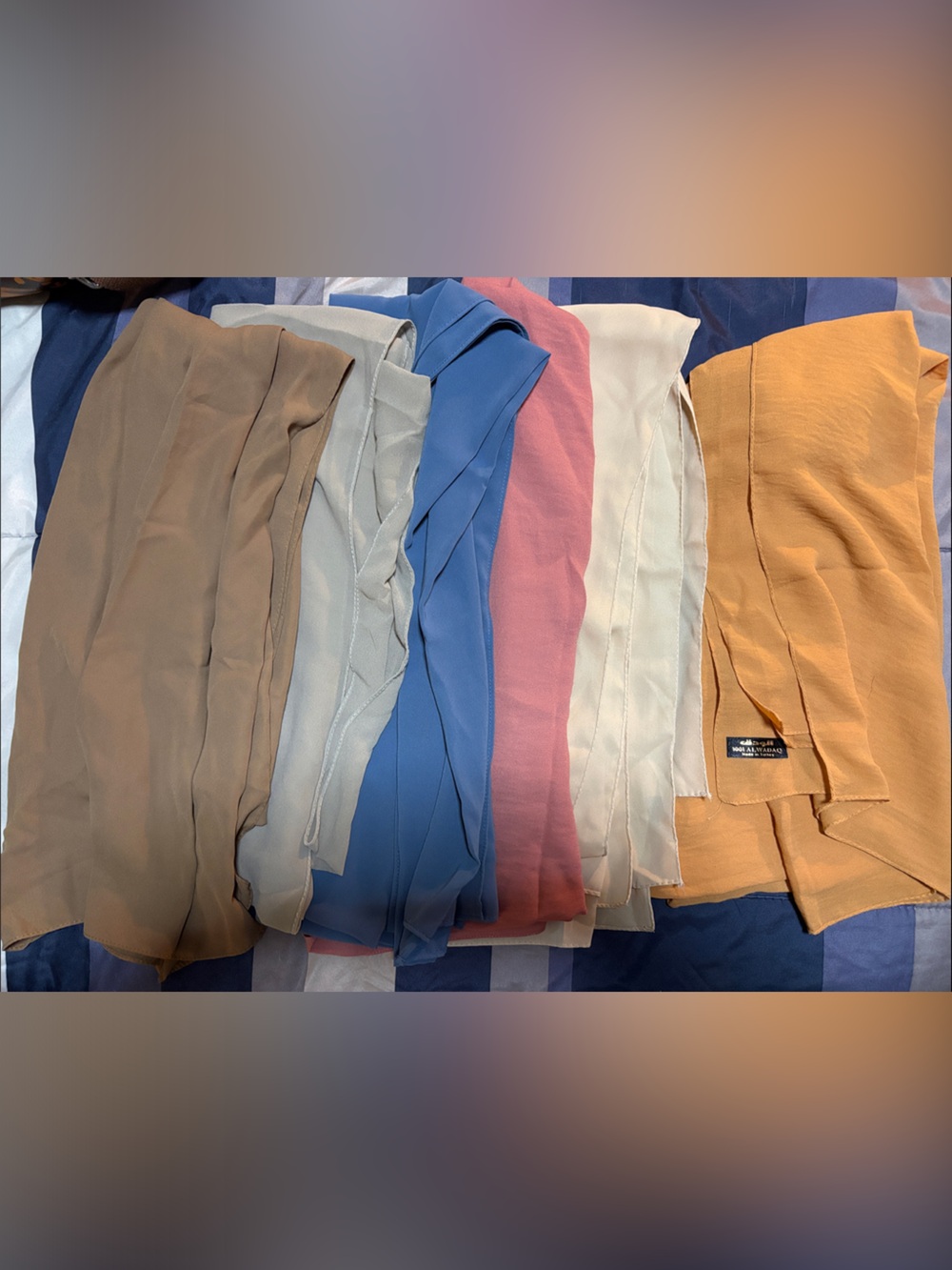 Lightweight Chiffon Scarves & Wraps - Assorted Colors